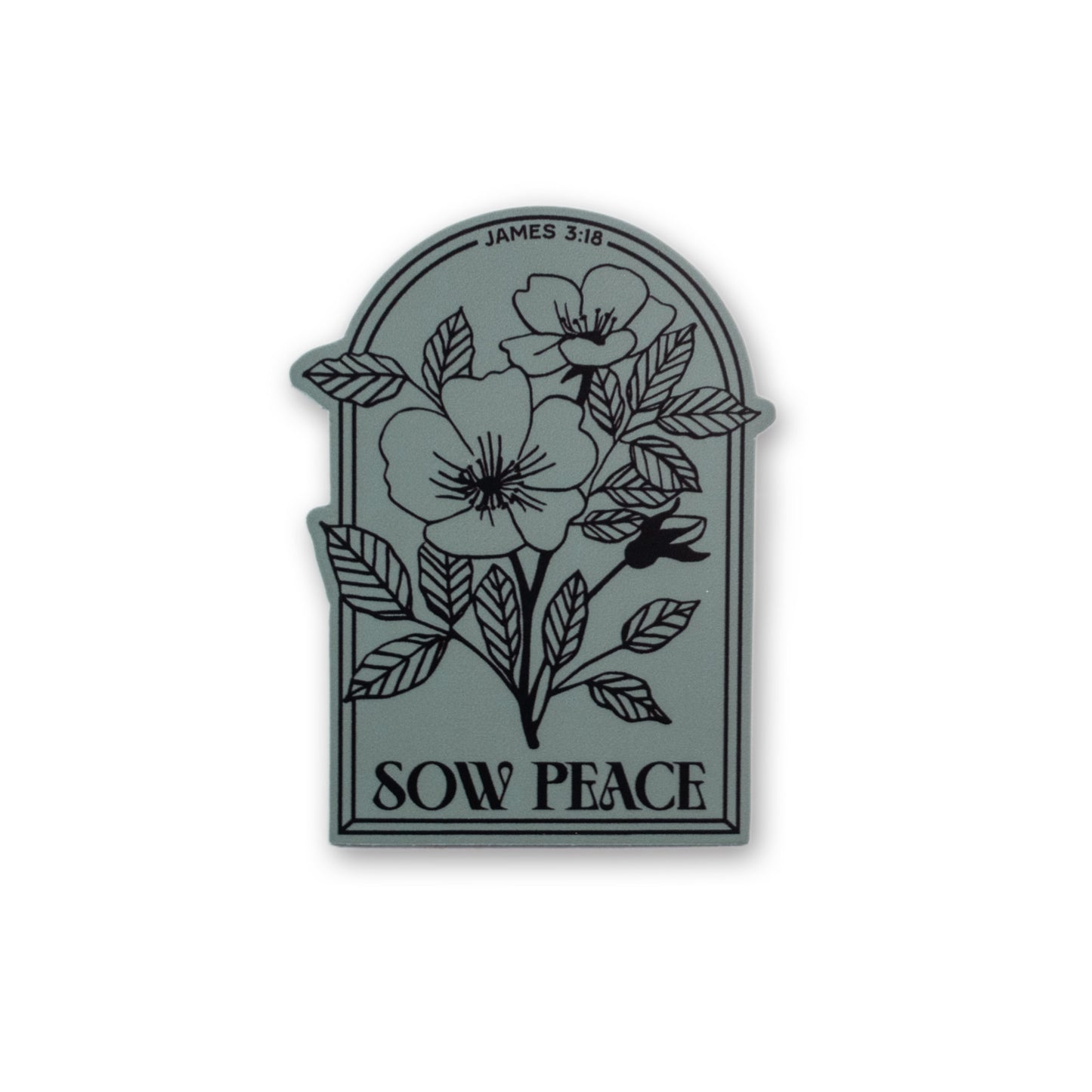 Sow Peace Christian Sticker